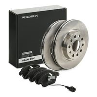 RIDEX 3405B0344 - Kit frenos, freno de disco
