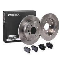 RIDEX 3405B0380 - Kit frenos, freno de disco