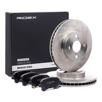 RIDEX 3405B0262 - Kit frenos, freno de disco
