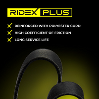 RIDEX 305P0289P - Correa trapecial poli V