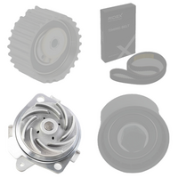 RIDEX 3096W0516 - Bomba de agua + kit correa distribución