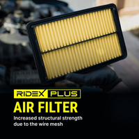 RIDEX 8A0002P - Filtro de aire