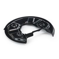 RIDEX 1330S0515 - Chapa protectora contra salpicaduras, disco de freno