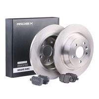 RIDEX 3405B0043 - Kit frenos, freno de disco