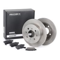 RIDEX 3405B0265 - Kit frenos, freno de disco