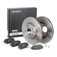RIDEX 3405B0250 - Kit frenos, freno de disco