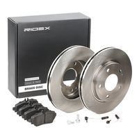 RIDEX 3405B0269 - Kit frenos, freno de disco