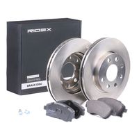 RIDEX 3405B0276 - Kit frenos, freno de disco