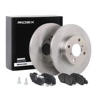 RIDEX 3405B0104 - Kit frenos, freno de disco