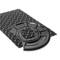 RIDEX 1330S0030 - Chapa protectora contra salpicaduras, disco de freno