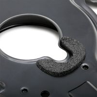 RIDEX 1330S0034 - Chapa protectora contra salpicaduras, disco de freno