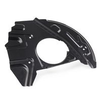 RIDEX 1330S0042 - Chapa protectora contra salpicaduras, disco de freno