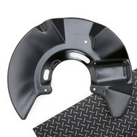 RIDEX 1330S0051 - Chapa protectora contra salpicaduras, disco de freno