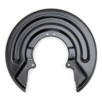 RIDEX 1330S0057 - Chapa protectora contra salpicaduras, disco de freno