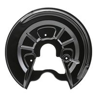 RIDEX 1330S0060 - Chapa protectora contra salpicaduras, disco de freno