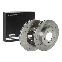 RIDEX 82B1729 - Disco de freno