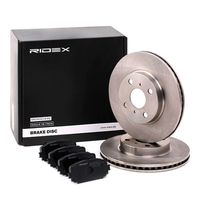 RIDEX 3405B0304 - Kit frenos, freno de disco