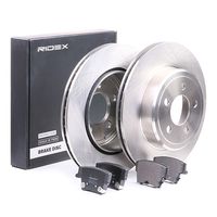 RIDEX 3405B0311 - Kit frenos, freno de disco