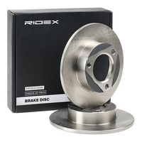 RIDEX 82B2077 - Disco de freno