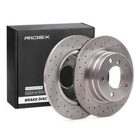 RIDEX 82B2284 - Disco de freno