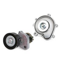 RIDEX 4172P0003 - Bomba de agua + kit de correa poli V