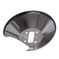 RIDEX 1330S0182 - Chapa protectora contra salpicaduras, disco de freno