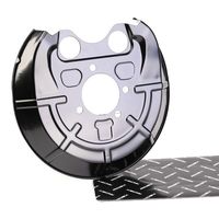 RIDEX 1330S0147 - Chapa protectora contra salpicaduras, disco de freno