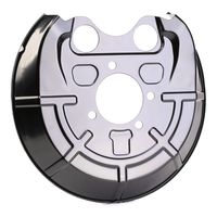 RIDEX 1330S0147 - Chapa protectora contra salpicaduras, disco de freno