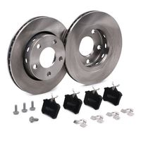 RIDEX 3405B0412 - Kit frenos, freno de disco