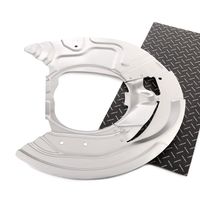 RIDEX 1330S0200 - Chapa protectora contra salpicaduras, disco de freno