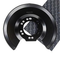 RIDEX 1330S0255 - Chapa protectora contra salpicaduras, disco de freno