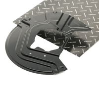 RIDEX 1330S0258 - Chapa protectora contra salpicaduras, disco de freno