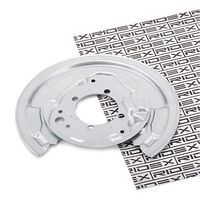 RIDEX 1330S0084 - Chapa protectora contra salpicaduras, disco de freno