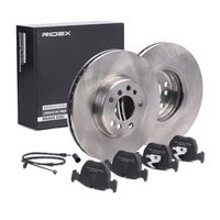 RIDEX 3405B0300 - Kit frenos, freno de disco