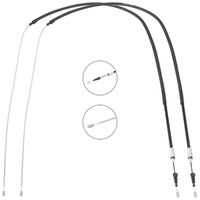 RIDEX 124C1093 - Cable de accionamiento, freno de estacionamiento