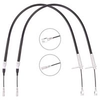 RIDEX 124C0065 - Cable de accionamiento, freno de estacionamiento