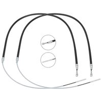 RIDEX 124C0419 - Cable de accionamiento, freno de estacionamiento