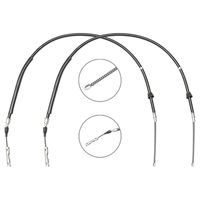 RIDEX 124C0136 - Cable de accionamiento, freno de estacionamiento
