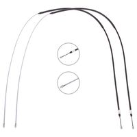 RIDEX 124C0137 - Cable de accionamiento, freno de estacionamiento