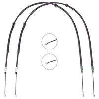 RIDEX 124C0106 - Cable de accionamiento, freno de estacionamiento