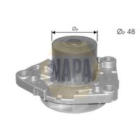 NAPA NWP1080 - Bomba de agua, refrigeración del motor - NAPA