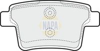 NAPA NBP1106 - Juego de pastillas de freno - NAPA