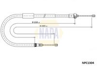 NAPA NPC1304 - Cable de accionamiento, freno de estacionamiento - NAPA
