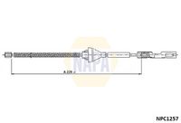 NAPA NPC1059 - Cable de accionamiento, freno de estacionamiento - NAPA