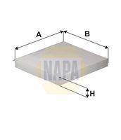 NAPA NFC4289 - Filtro, aire habitáculo - NAPA