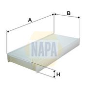 NAPA NFC4125 - Filtro, aire habitáculo - NAPA