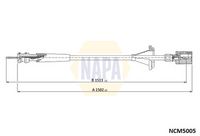 NAPA NCM5005 - Árbol flexible del velocímetro - NAPA