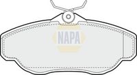 NAPA NBP1810 - Juego de pastillas de freno - NAPA