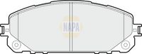 NAPA NBP1778 - Juego de pastillas de freno - NAPA