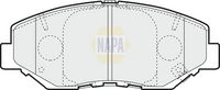 NAPA NBP1578 - Juego de pastillas de freno - NAPA
